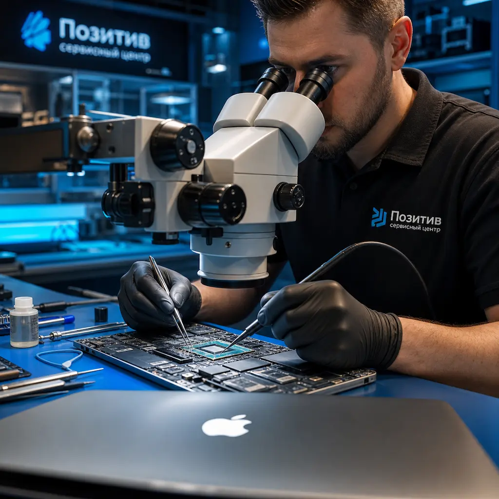 Замена видеокарты Apple MacBook в Чехове
