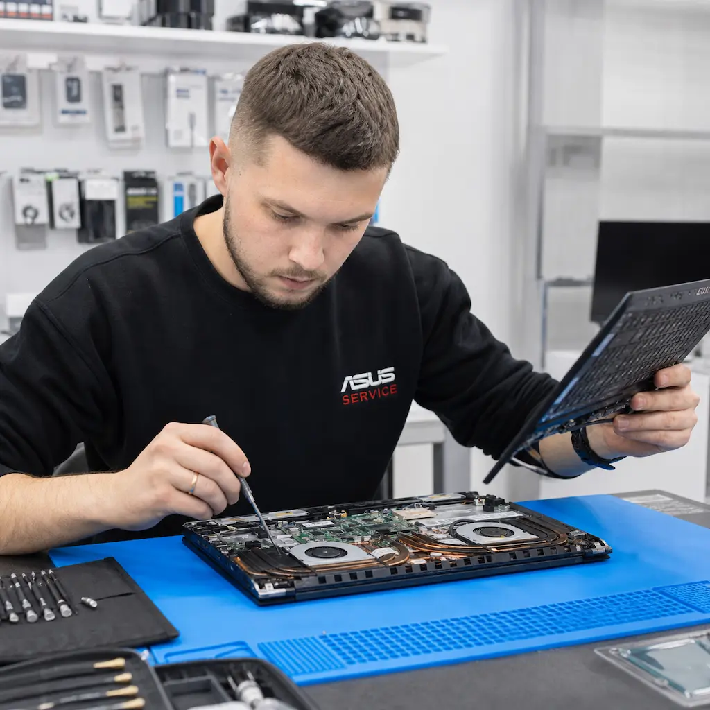 заменить клавиатуру на ноутбуке Asus в Чехове