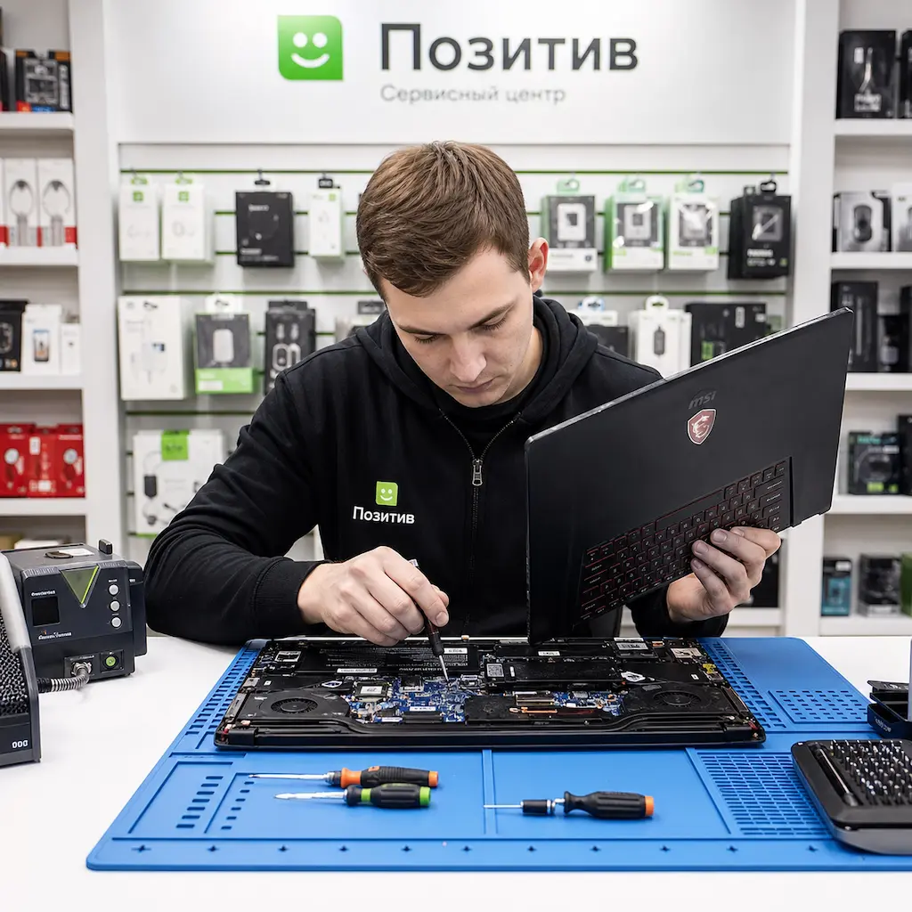 заменить клавиатуру на ноутбуке MSI в Чехове
