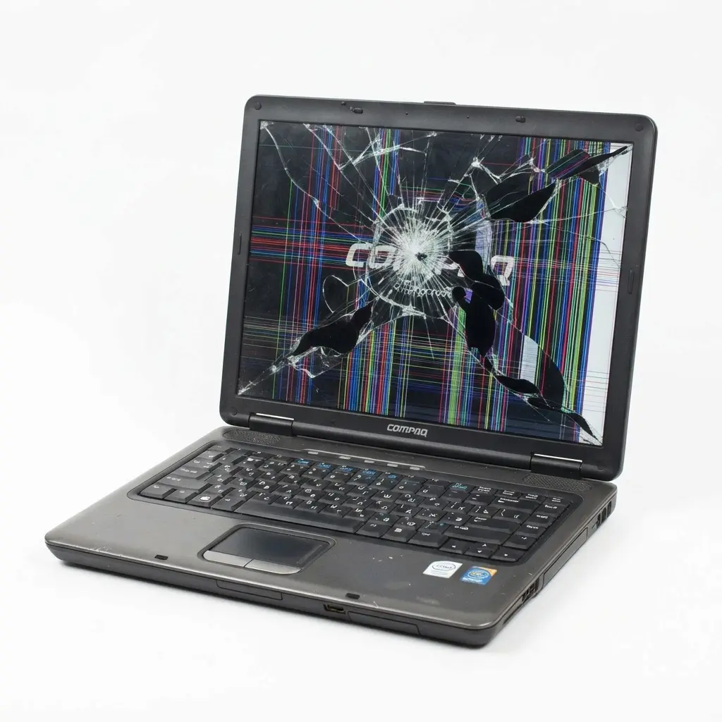 поменять матрицу ноутбука Compaq в Чехове