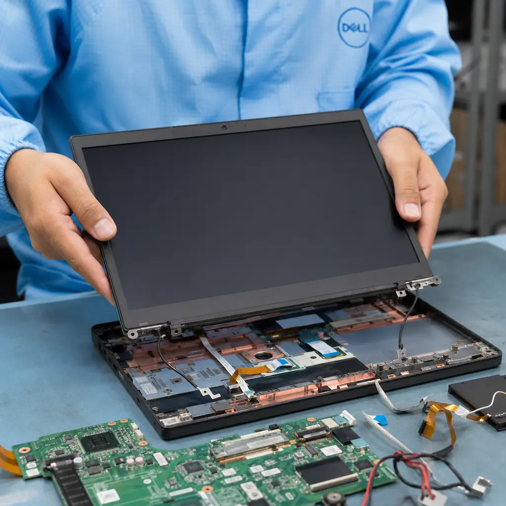 заменить матрицу ноутбука Dell в Чехове