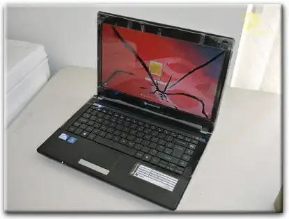 Замена матрицы Packard Bell в Чехове