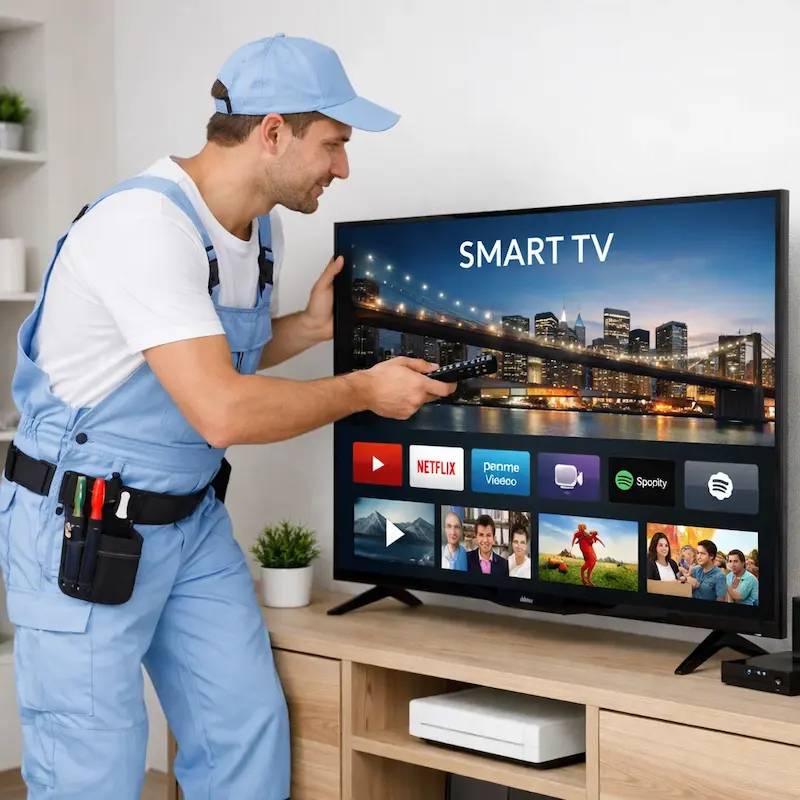 Как вызвать мастера для настройки Smart TV в Чехове