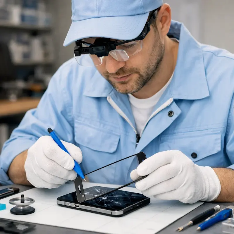 Замена тачскрина на смартфоне в Чехове